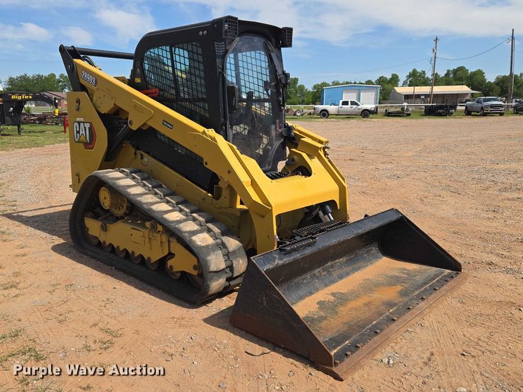 image for item ET5031 2022 Caterpillar 289D3 tracked skid steer loader