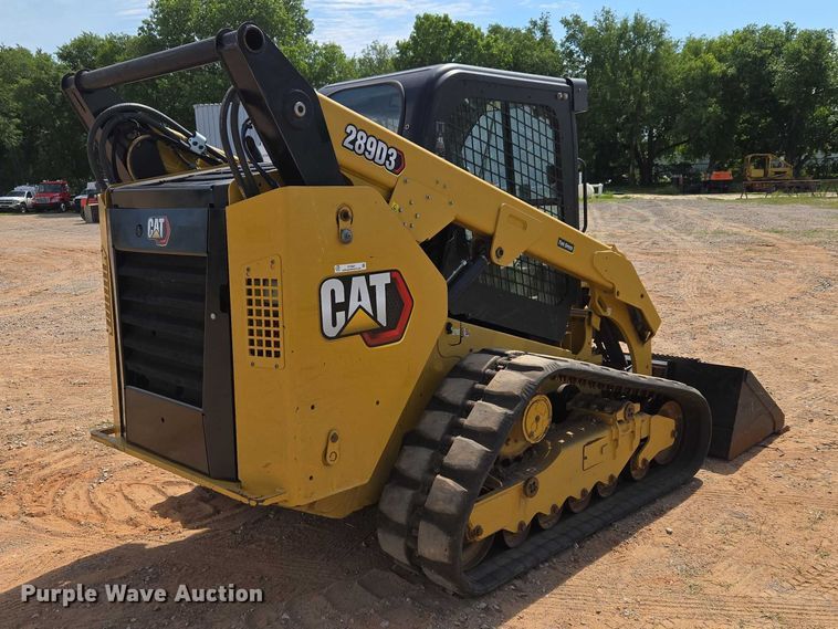 image for item ET5031 2022 Caterpillar 289D3 tracked skid steer loader