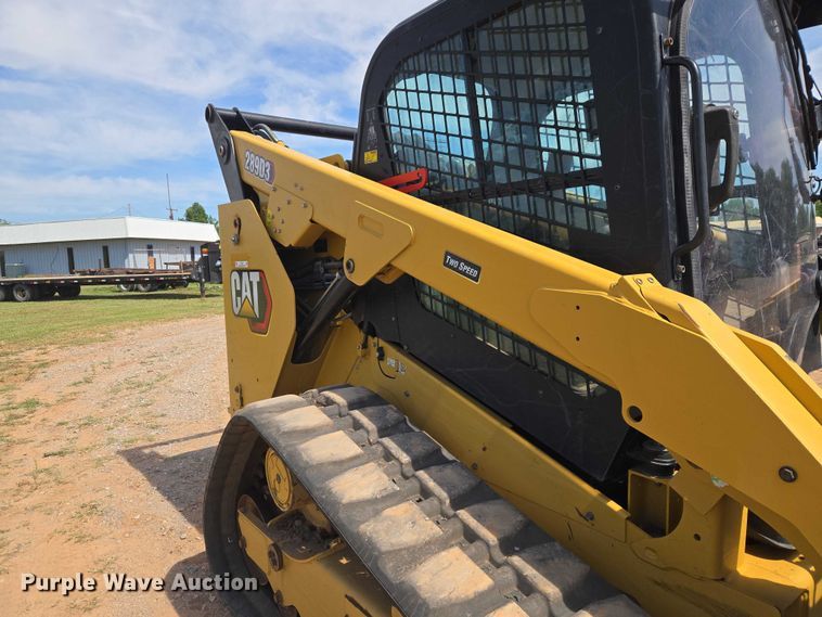 image for item ET5031 2022 Caterpillar 289D3 tracked skid steer loader