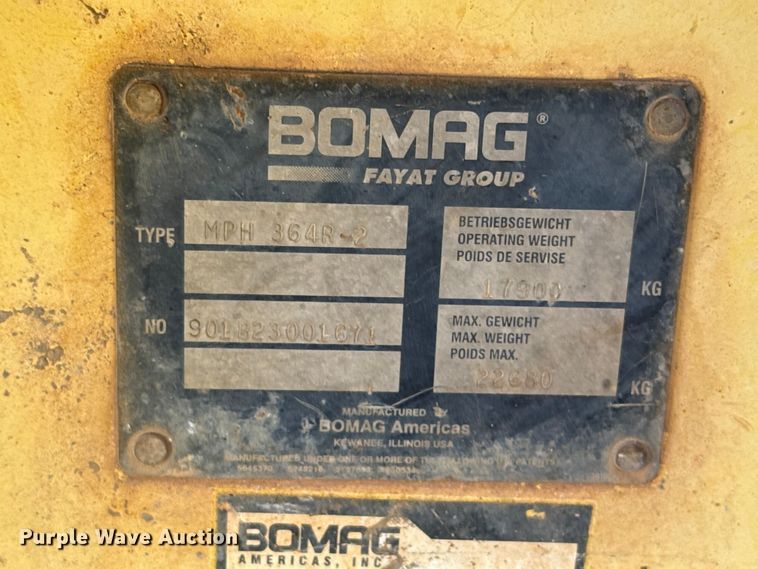 image for item ET6136 Bomag MPH364R-2 recycler