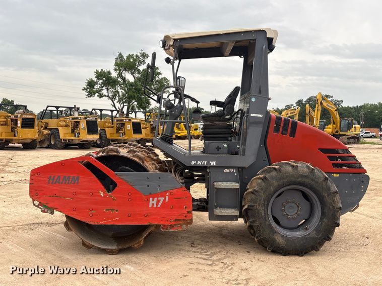 image for item EU0627 2014 Hamm H7i single drum vibratory roller
