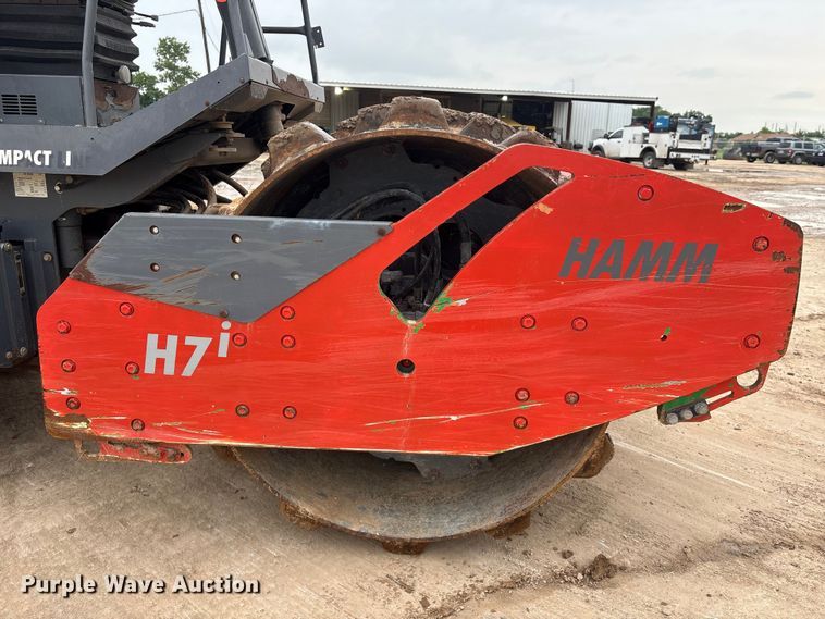 image for item EU0627 2014 Hamm H7i single drum vibratory roller