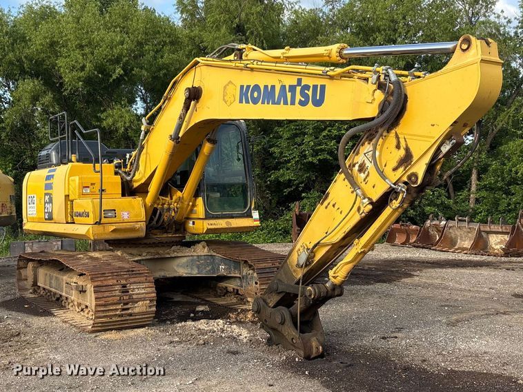 image for item EU5566 2018 Komatsu PC210LC-11 excavator