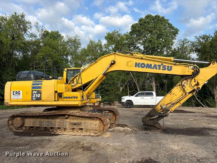 image for item EU5566 2018 Komatsu PC210LC-11 excavator