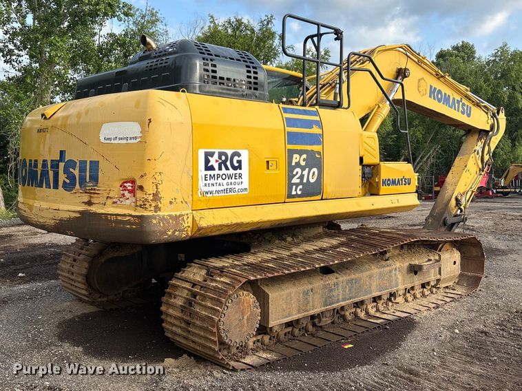 image for item EU5566 2018 Komatsu PC210LC-11 excavator