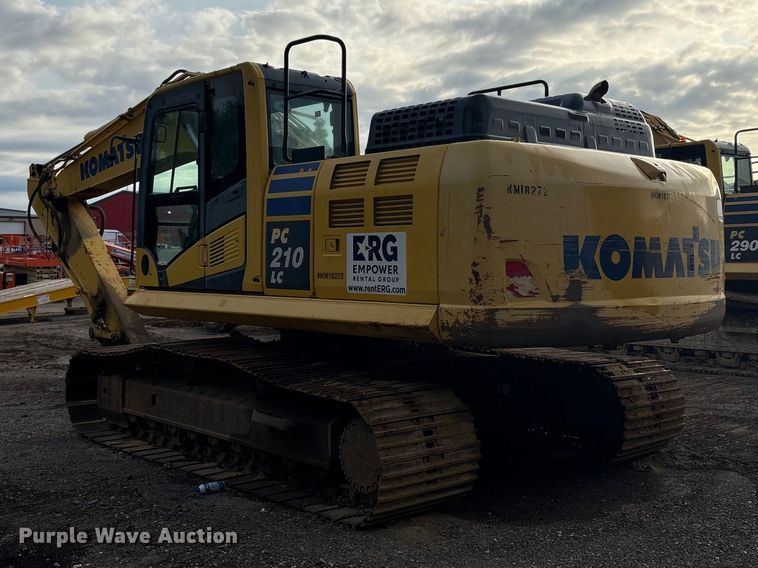 image for item EU5566 2018 Komatsu PC210LC-11 excavator