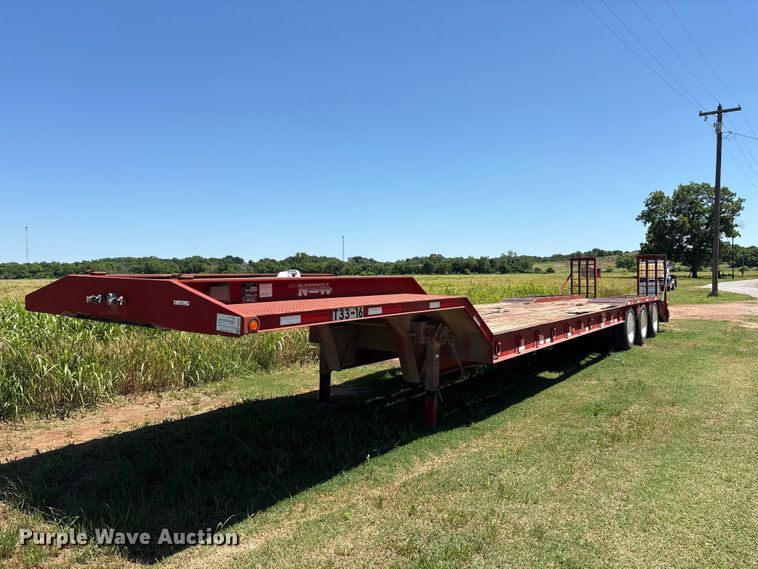 image for item EU5574 2016 C-all Mfg., Inc. Nuttall 350LB drop deck equipment trailer