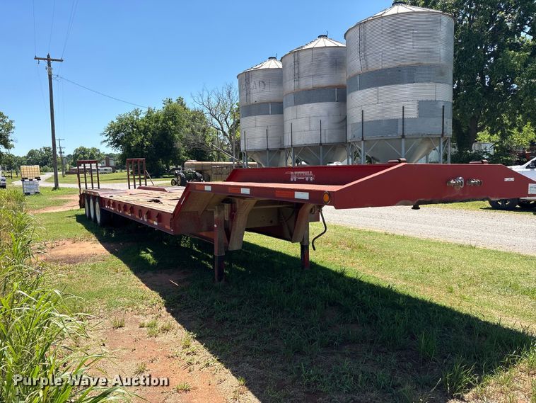 image for item EU5574 2016 C-all Mfg., Inc. Nuttall 350LB drop deck equipment trailer