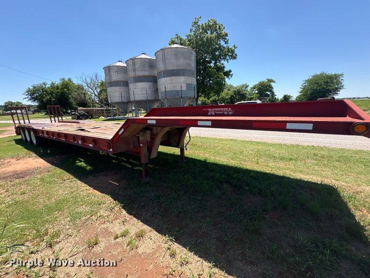 image for item EU5574 2016 C-all Mfg., Inc. Nuttall 350LB drop deck equipment trailer