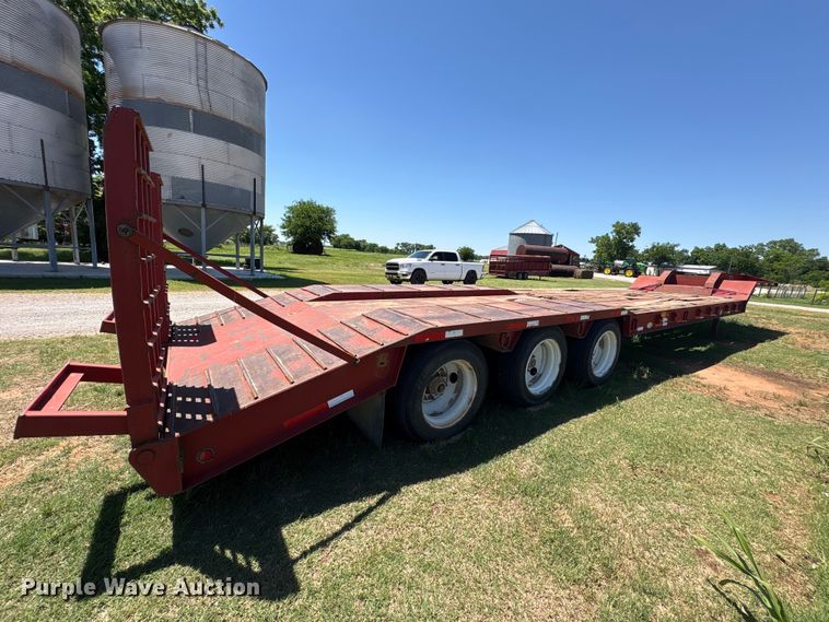 image for item EU5574 2016 C-all Mfg., Inc. Nuttall 350LB drop deck equipment trailer