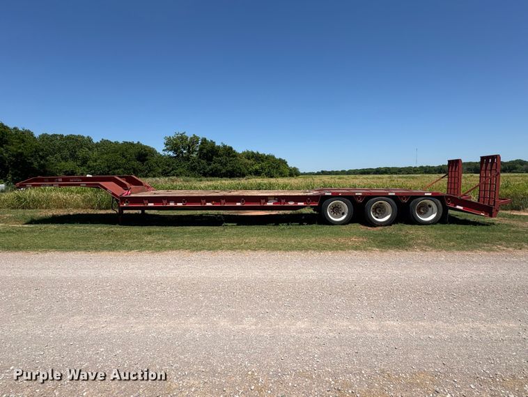 image for item EU5574 2016 C-all Mfg., Inc. Nuttall 350LB drop deck equipment trailer