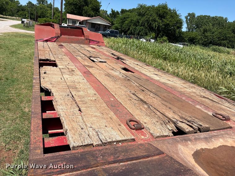 image for item EU5574 2016 C-all Mfg., Inc. Nuttall 350LB drop deck equipment trailer