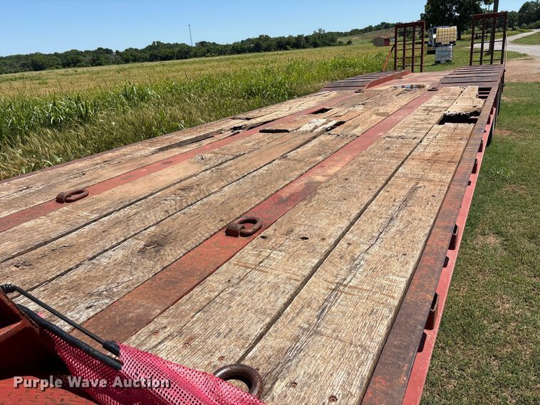 image for item EU5574 2016 C-all Mfg., Inc. Nuttall 350LB drop deck equipment trailer