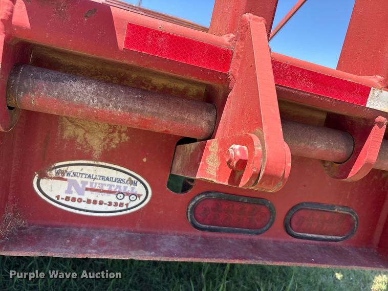 image for item EU5574 2016 C-all Mfg., Inc. Nuttall 350LB drop deck equipment trailer