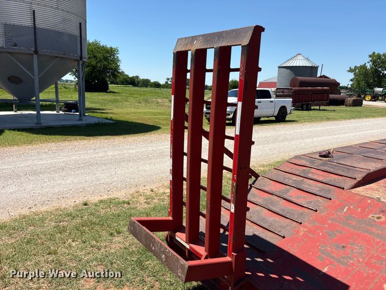 image for item EU5574 2016 C-all Mfg., Inc. Nuttall 350LB drop deck equipment trailer