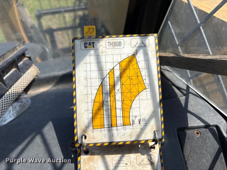 image for item EW0034 2005 Caterpillar TH360B telehandler