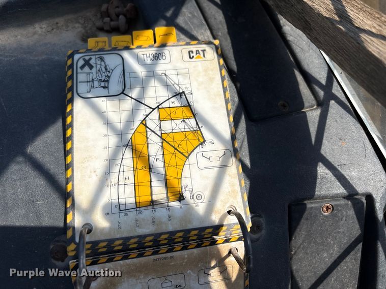 image for item EW0034 2005 Caterpillar TH360B telehandler