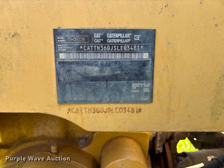 image for item EW0034 2005 Caterpillar TH360B telehandler