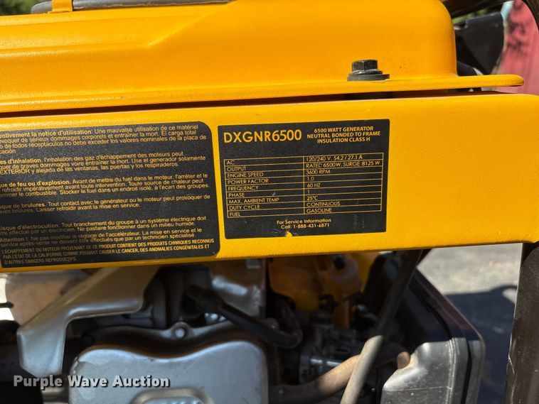 image for item EW0042 Dewalt PMC166500.02 generator