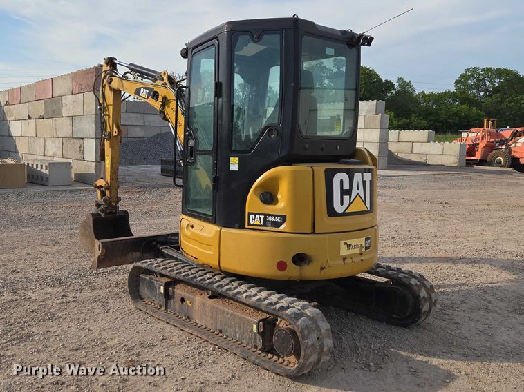 image for item EW0161 2020 Caterpillar 303.5E2 mini excavator
