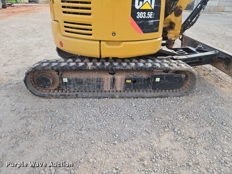 image for item EW0161 2020 Caterpillar 303.5E2 mini excavator