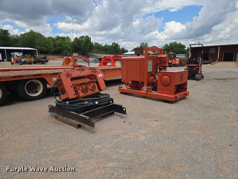 image for item EW0205 MKT Manufacturing Inc. HP-85T3A/V2-ESC pile driver / extractor