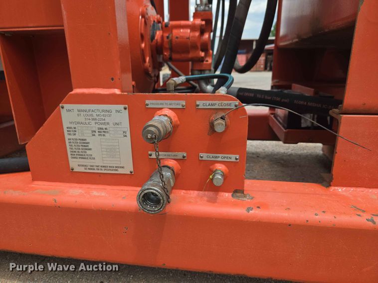image for item EW0205 MKT Manufacturing Inc. HP-85T3A/V2-ESC pile driver / extractor
