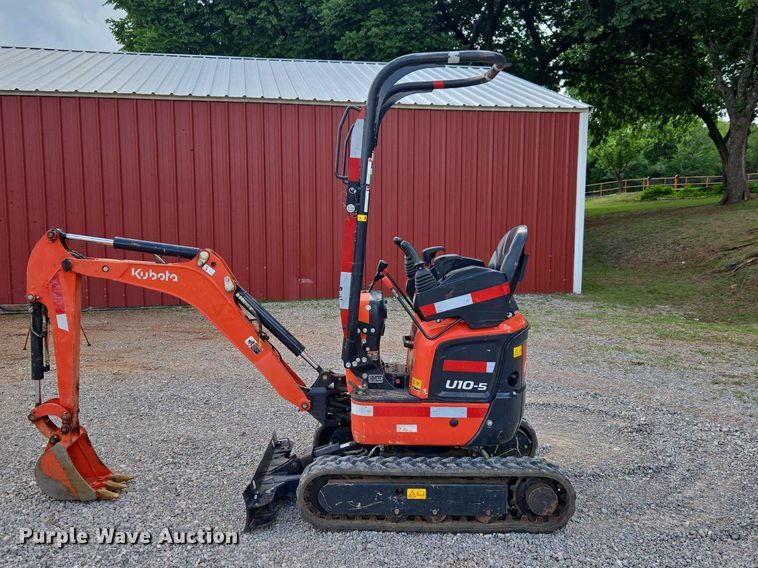 image for item EW0206 2022 Kubota U10-5 mini excavator
