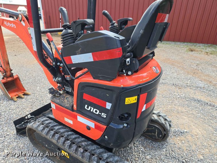 image for item EW0206 2022 Kubota U10-5 mini excavator