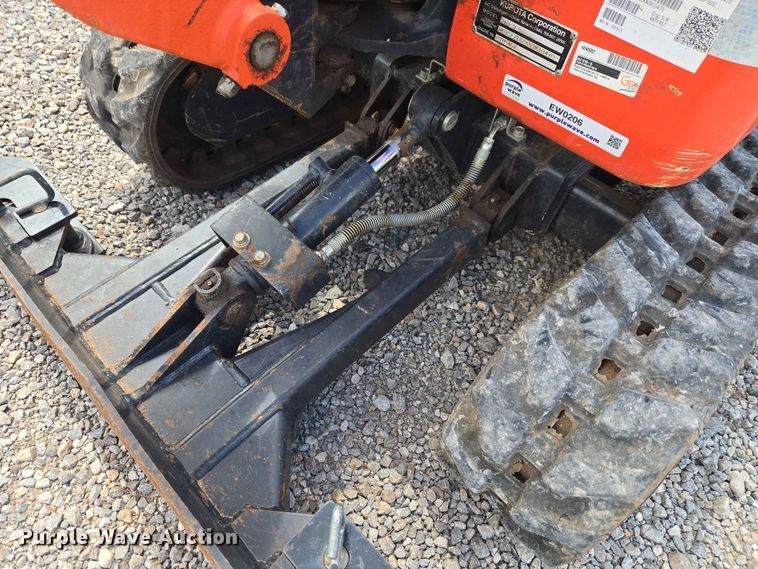 image for item EW0206 2022 Kubota U10-5 mini excavator