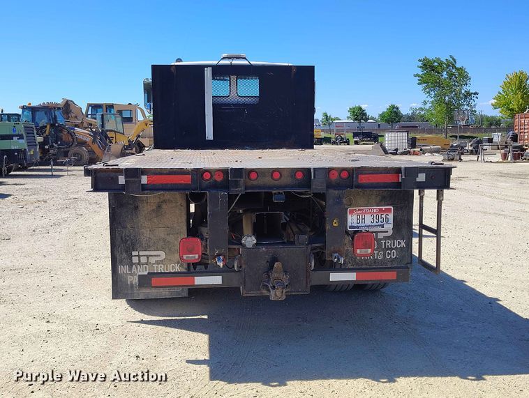 image for item EW1013 2003 Freightliner FL70 flatbed truck