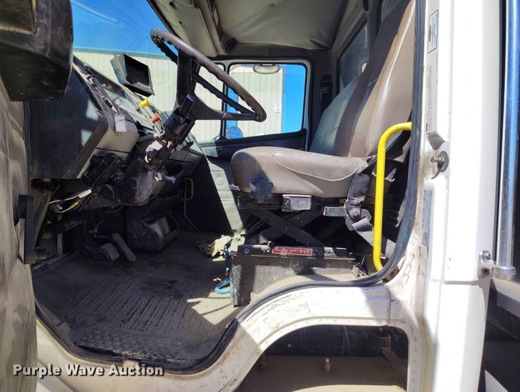image for item EW1013 2003 Freightliner FL70 flatbed truck