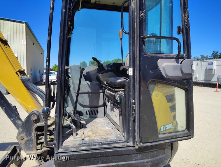 image for item EW1014 2019 Sany SY35U mini excavator