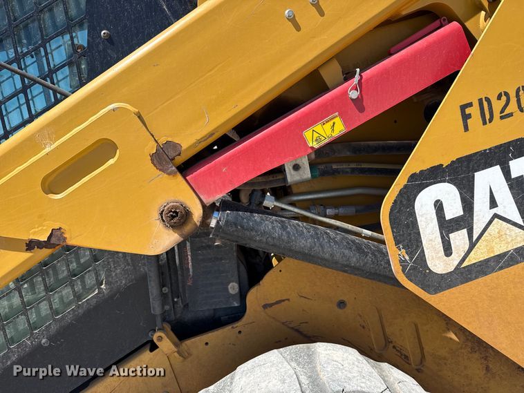 image for item EW4537 2015 Caterpillar 299D2 tracked skid steer loader