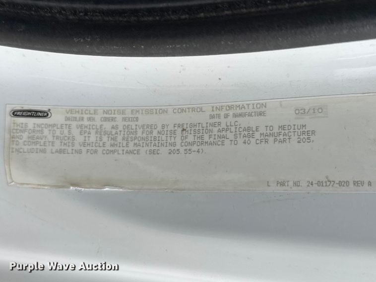 image for item FB7365 2011 Freightliner Business Class M2 forestry bucket truck