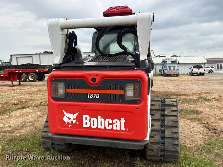 image for item FB8128 2019 Bobcat T870 tracked skid steer loader