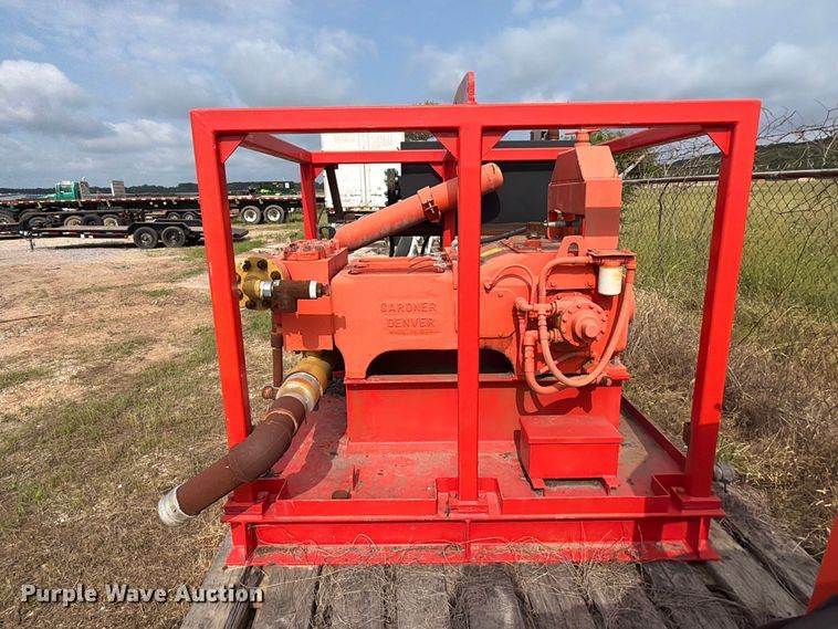 image for item FB8129 Gardner Denver triplex pump