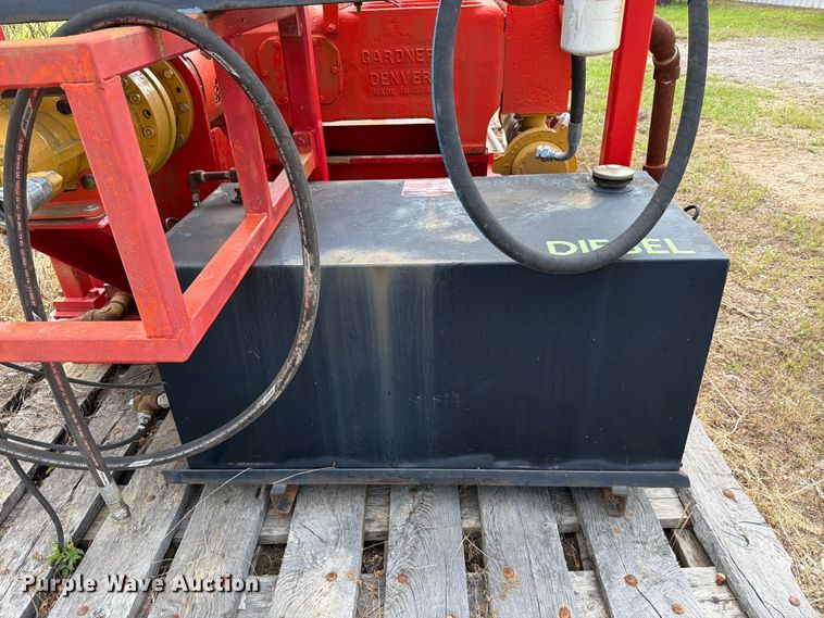 image for item FB8129 Gardner Denver triplex pump