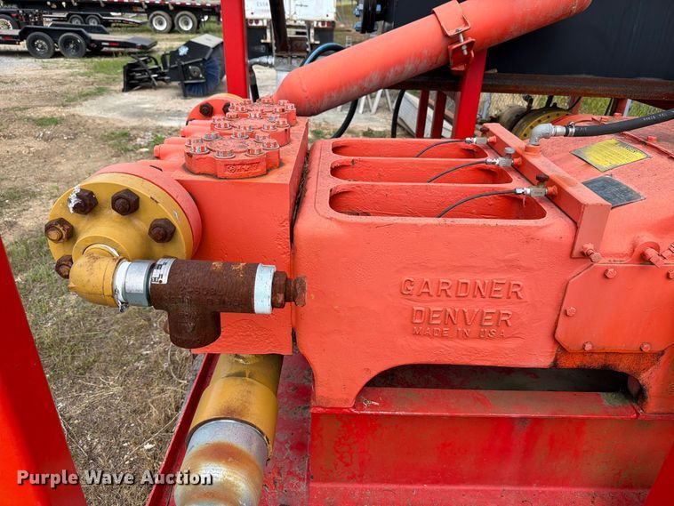 image for item FB8129 Gardner Denver triplex pump