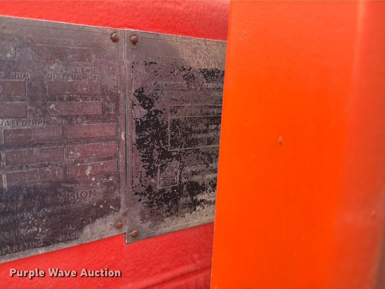 image for item FB8130 Gardner Denver TAD triplex pump