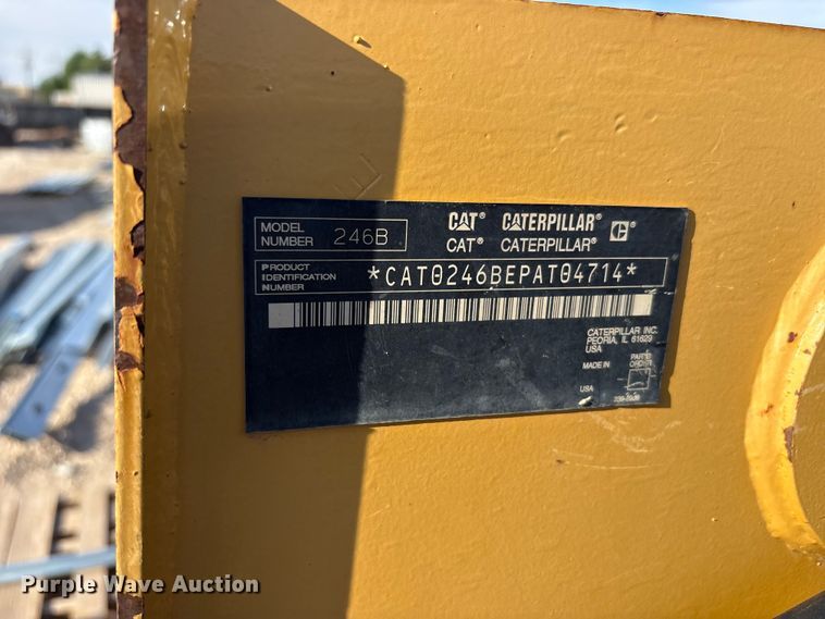 image for item FC2277 2007 Caterpillar 246B skid steer loader
