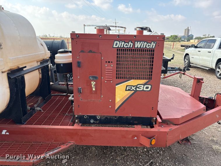 image for item FC2282 2014 Ditch witch FX30 vacuum excavator