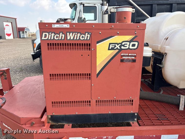 image for item FC2282 2014 Ditch witch FX30 vacuum excavator