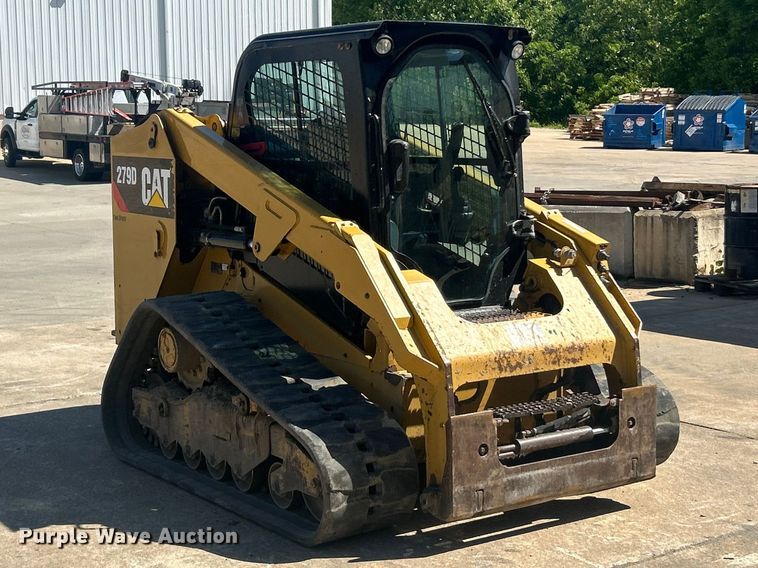 image for item FC2631 2018 Caterpillar 279D tracked skid steer loader