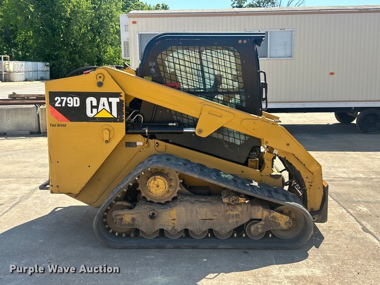 image for item FC2631 2018 Caterpillar 279D tracked skid steer loader