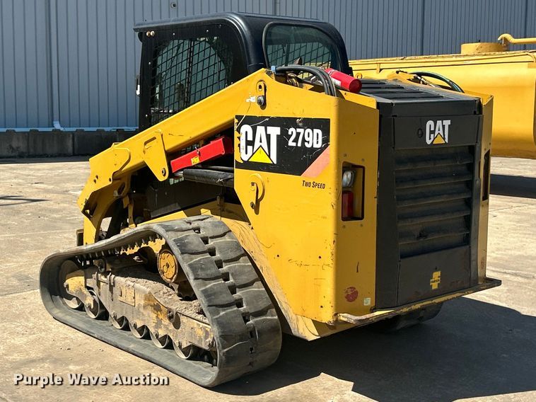 image for item FC2631 2018 Caterpillar 279D tracked skid steer loader