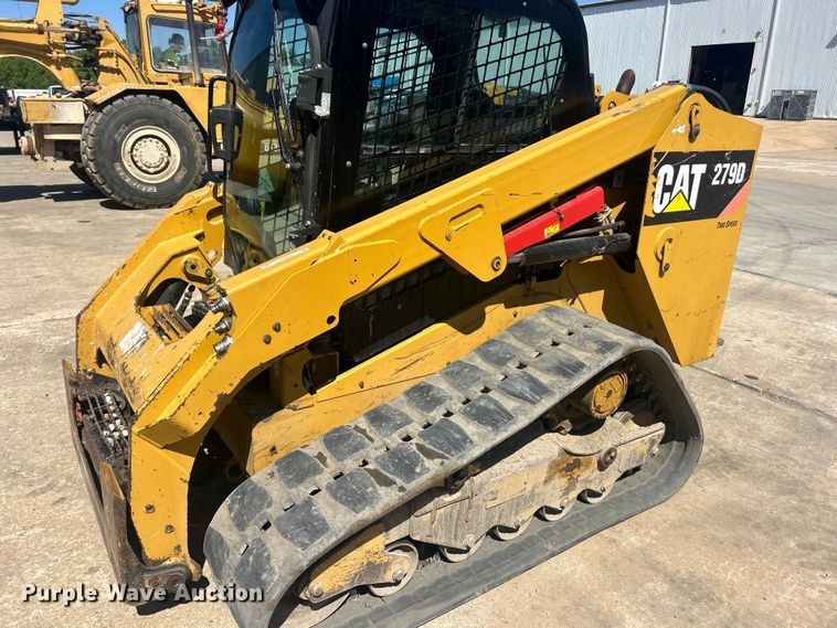 image for item FC2631 2018 Caterpillar 279D tracked skid steer loader