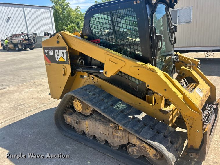 image for item FC2631 2018 Caterpillar 279D tracked skid steer loader