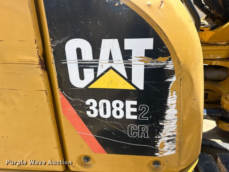 image for item FC2633 2018 Caterpillar 308E2CR mini excavator