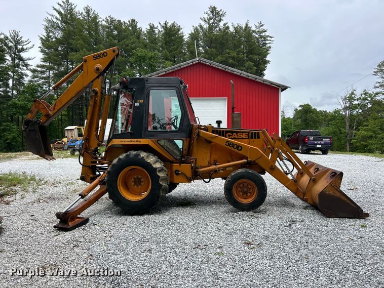 image for item FC2664 1981 Case 580D backhoe